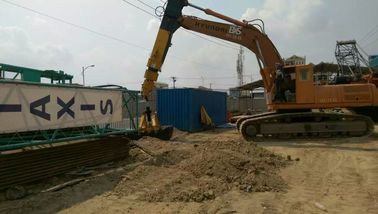 Telescopic Arm Excavator Dipper Stick Foundation Drilling Tools with 19500mm Max Digging Depth KM180