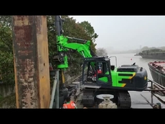 7 - 20t এক্সকাভেটর সহ ছোট রোটারি ড্রিলিং রিগ পোর্টেবল ওয়াটার ওয়েল মেশিন Tysim Kr50