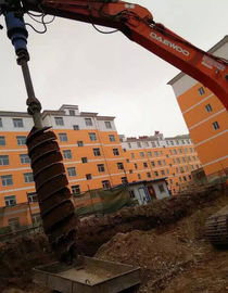 Power Hydraulic Earth Auger For 500 mm Max Auger Diameter Clay / Shale Drilling