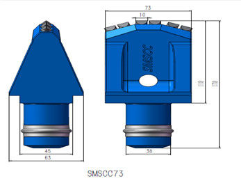 Betek Foundation Teeth Steel Drilling Tools For Rotary Drilling Rig Auger And Bucket ISO 9001
