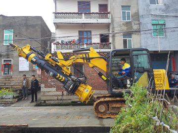 KR50 জলবাহী পাইলিং রিগ মেশিন খননকারী ড্রিলিং সংযুক্তি সর্বোচ্চ গভীরতা 24m সঙ্গে ভাড়া