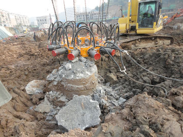 600kN Rod Pressure Hydraulic Round Concrete Cutting Machine 30L/min Max Single Cylinder Flow