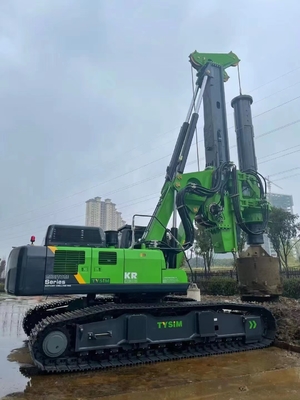 উচ্চ পারফরম্যান্স সম্পূর্ণ হাইড্রোলিক রোটারি ড্রিলিং রিগ 320kN.M টর্চ 2000 ব্যাসার্ধ হাইড্রোলিক ক্রলার এক্সক্যাভেটর