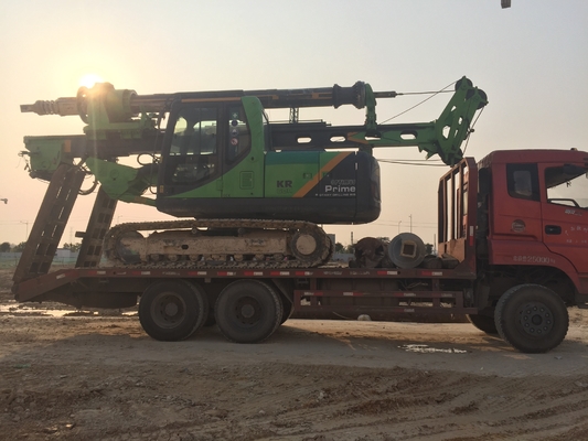 কামিন্স F3.8 রোটারি পিলিং রিগ 2200rpm 100kN ভিড় সিলিন্ডার ধাক্কা শক্তি রোটারি পিলিং রিগ