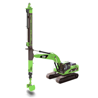 কাস্টমাইজড বালতি ক্ষমতা এবং 7-30rpm কাজের গতির সাথে লং রিচ বুম রোটারি পিলিং রিগ