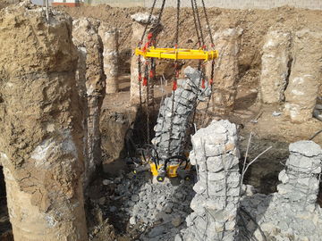 KP380A Round Concrete Column Hydraulic Pile Breaker ,  Piles Diameter 600mm - 1800mm