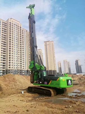 KR150C CAT চ্যাসি শক্তিশালী এবং টেকসই পিল ফাউন্ডেশনের জন্য উচ্চ-কার্যকারিতা হাইড্রোলিক পিলিং রিগ