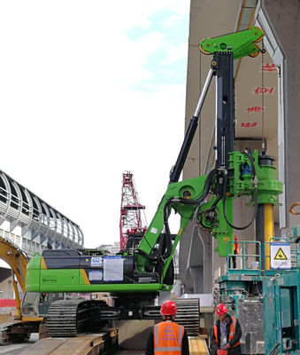 KR280 উচ্চ দক্ষতা সর্বোচ্চ টর্ক 280 kN.m 80 m গভীরতা পাইল ড্রাইভিং রিগ