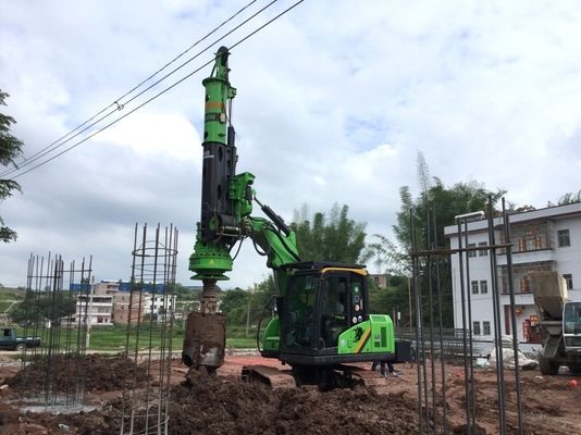 TYSIM KR40A বিভিন্ন নির্মাণ স্ট্রটাম 40 কেএন.এম সর্বোচ্চ টর্ক বোরিং গর্তের গাদা সরঞ্জামের জন্য ছোট রোটারি পাইলিং রিগ