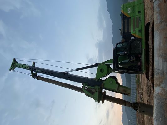 TYSIM KR300C হাইড্রোলিক রোটারি ড্রিলিং রিগ 54m ড্রিলিং গভীরতা 2500mm ব্যাসার্ধ এবং 320 kN.m গভীর ভিত্তি পিলিং জন্য টর্ক