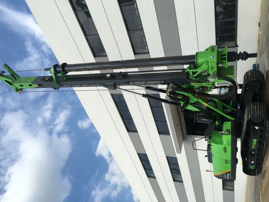 TYSIM KR300C হাইড্রোলিক রোটারি ড্রিলিং রিগ 54m ড্রিলিং গভীরতা 2500mm ব্যাসার্ধ এবং 320 kN.m গভীর ভিত্তি পিলিং জন্য টর্ক