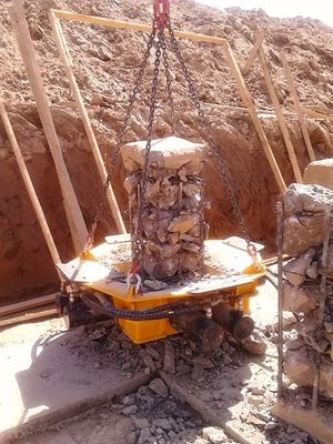 CE Hydraulic Pile Breaker , high speed square pile cutting machine TYSIM KP400S
