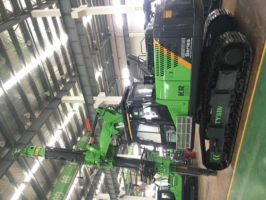 হাইড্রোলিক পিলিং রিগ মেশিন সর্বোচ্চ পিল গভীরতা 20 মিমি হাইড্রোলিক চাপ 25-35 এমপিএ এবং পিল ব্যাসার্ধ 300 ~ 1050 মিমি