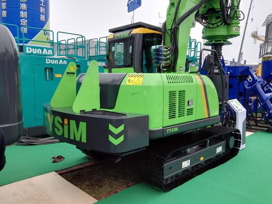 বন্ধ লুপ হাইড্রোলিক সিস্টেম সহ ব্যবহৃত পাইলিং রিগ মেশিন, ৩০ মিটার পর্যন্ত সর্বোচ্চ পাইলের দৈর্ঘ্য এবং ফাউন্ডেশন কাজের জন্য ISUZU AA-6HK1XQP ইঞ্জিন